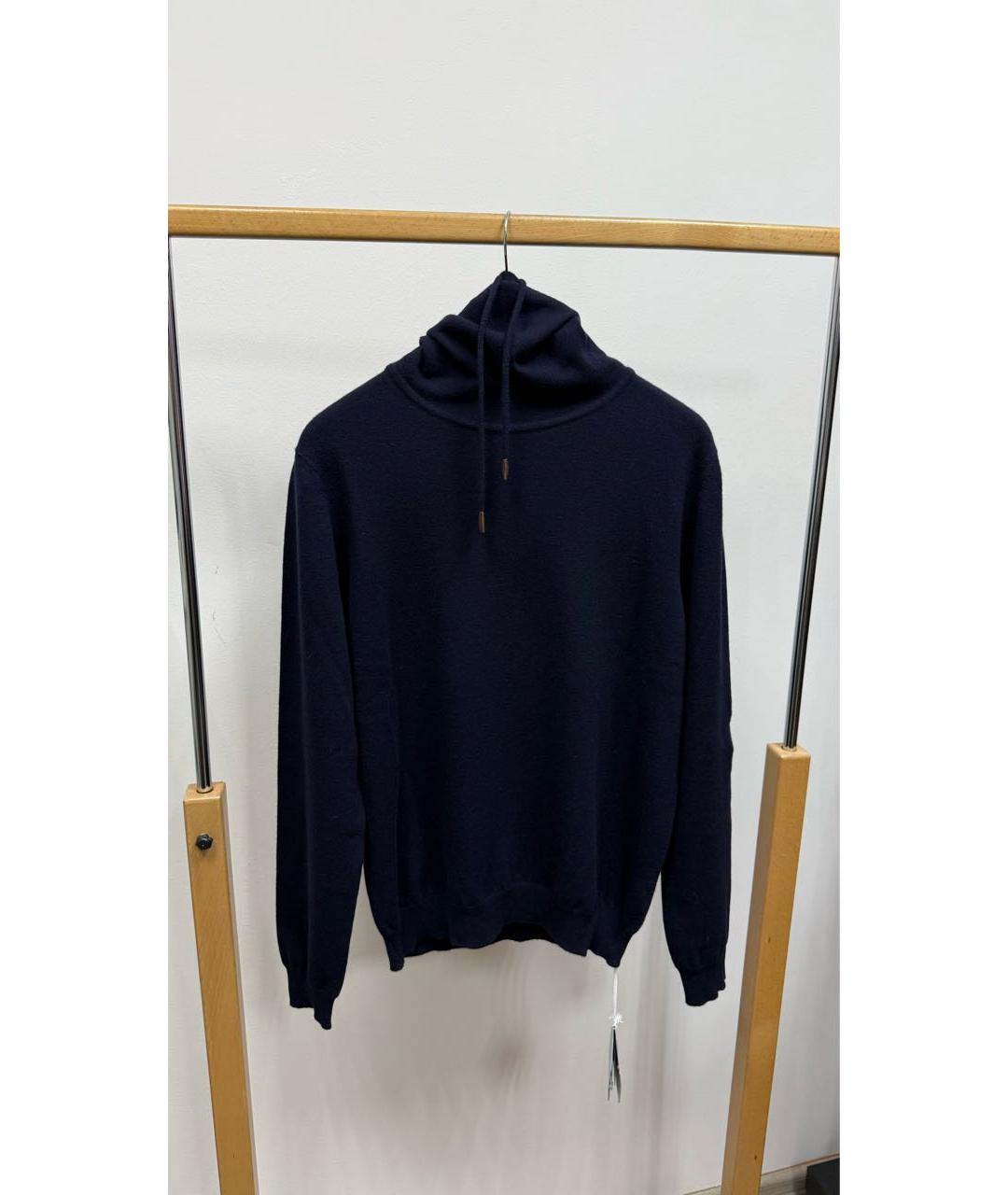 MALO Темно-синий повседневный костюм, фото 2