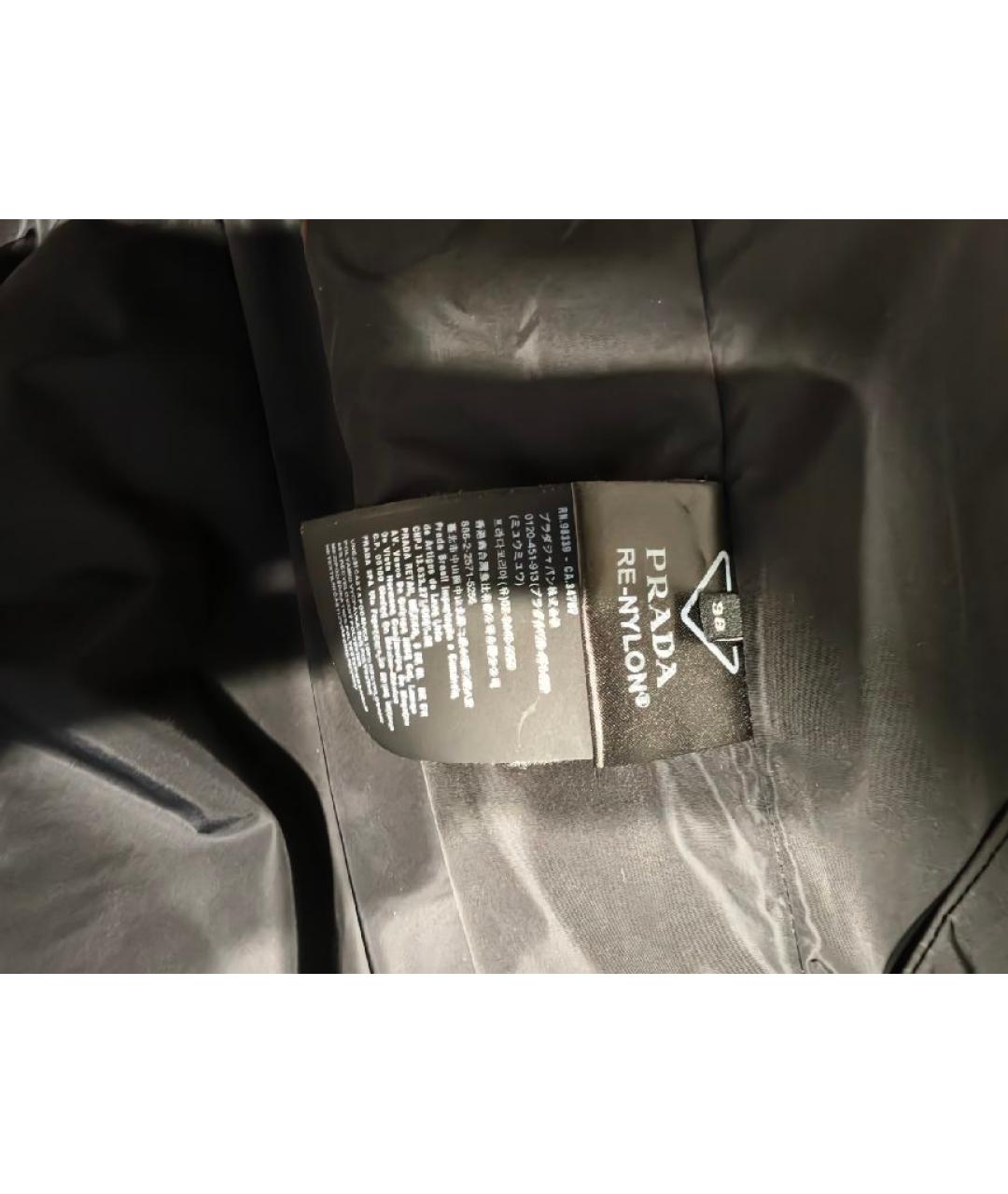 PRADA Черный полиэстеровый жилет, фото 5