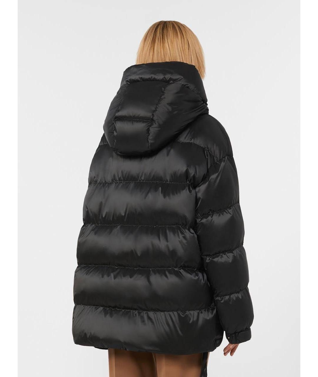 MAX MARA THE CUBE Темно-синий полиэстеровый пуховик, фото 4