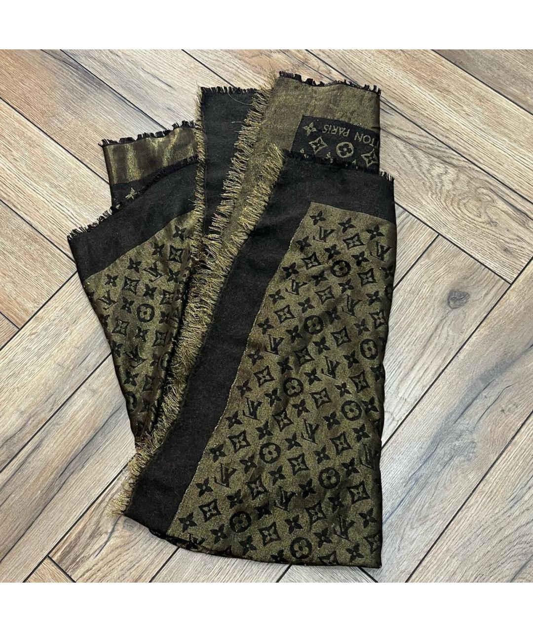 LOUIS VUITTON Мульти шелковый шарф, фото 2