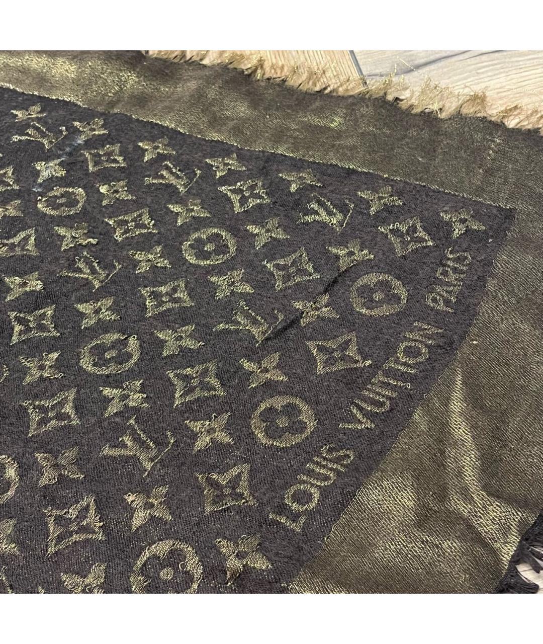 LOUIS VUITTON Мульти шелковый шарф, фото 3