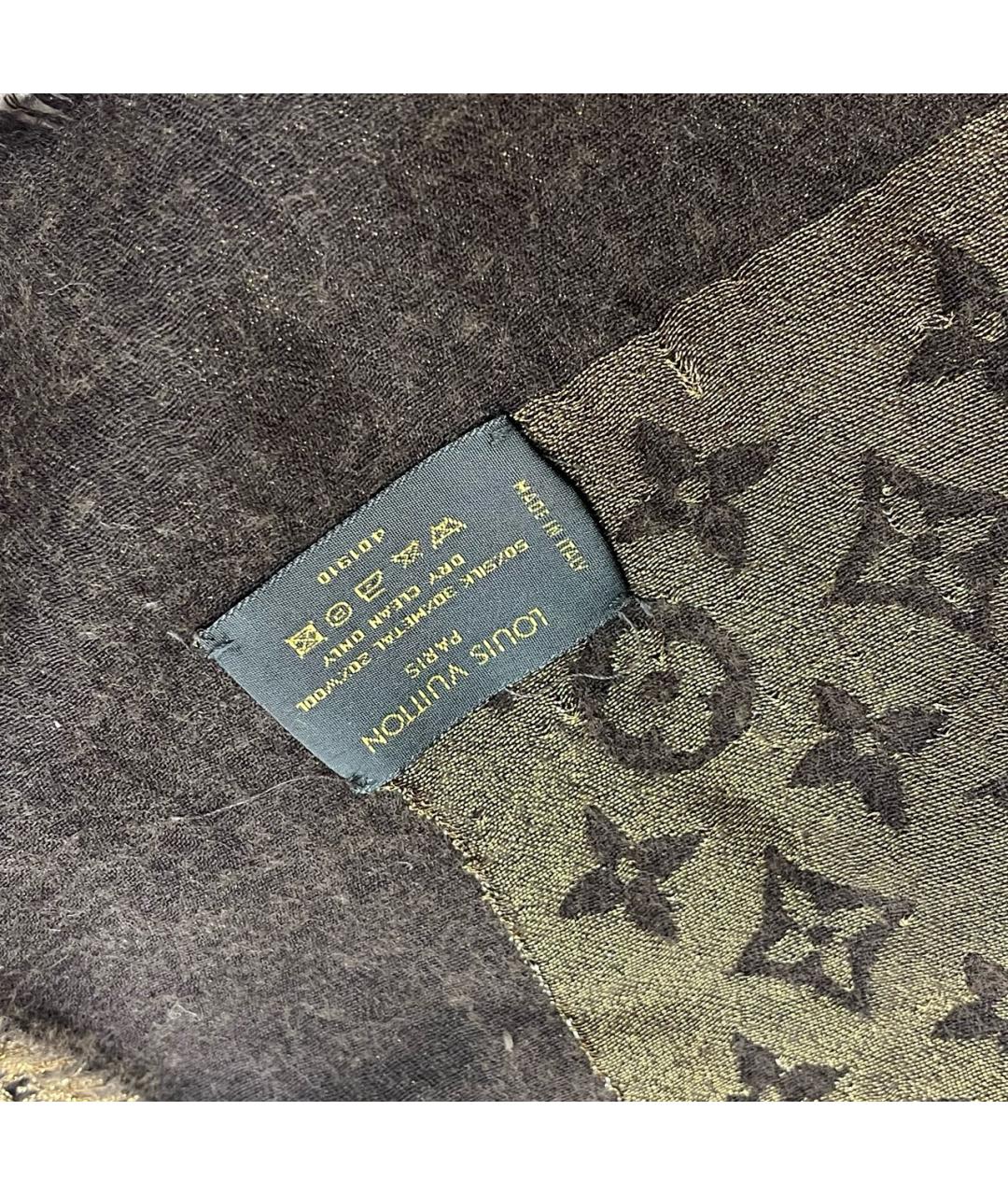 LOUIS VUITTON Мульти шелковый шарф, фото 4