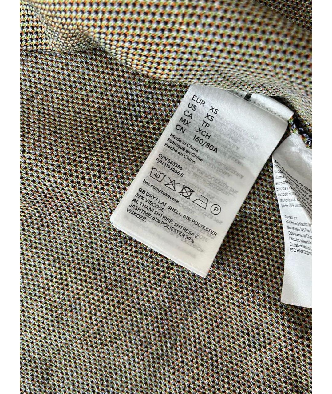 PACO RABANNE Мульти вискозное вечернее платье, фото 5