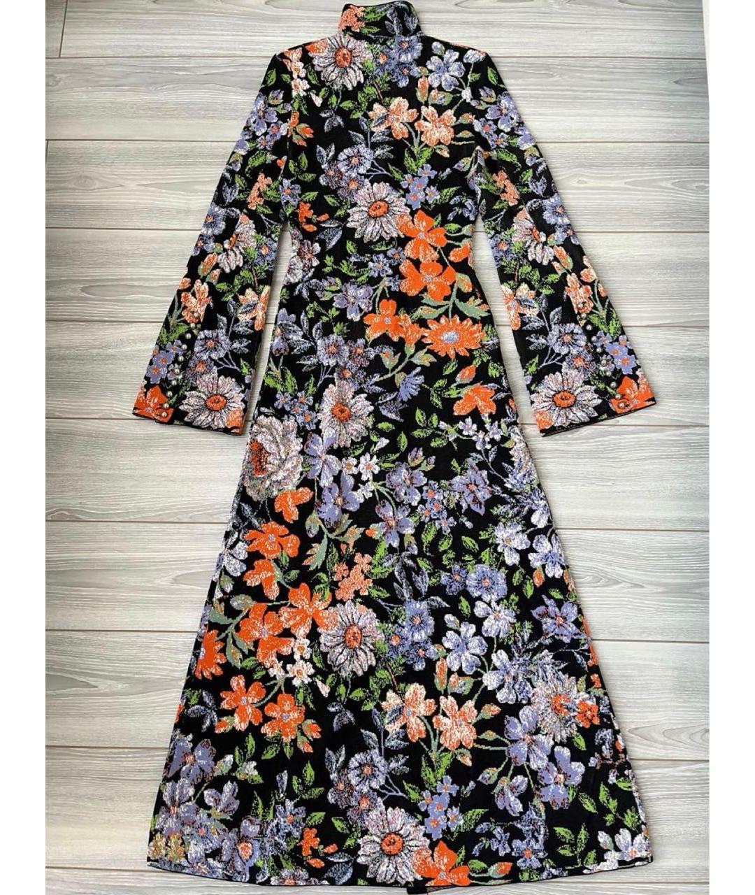 PACO RABANNE Мульти вискозное вечернее платье, фото 2