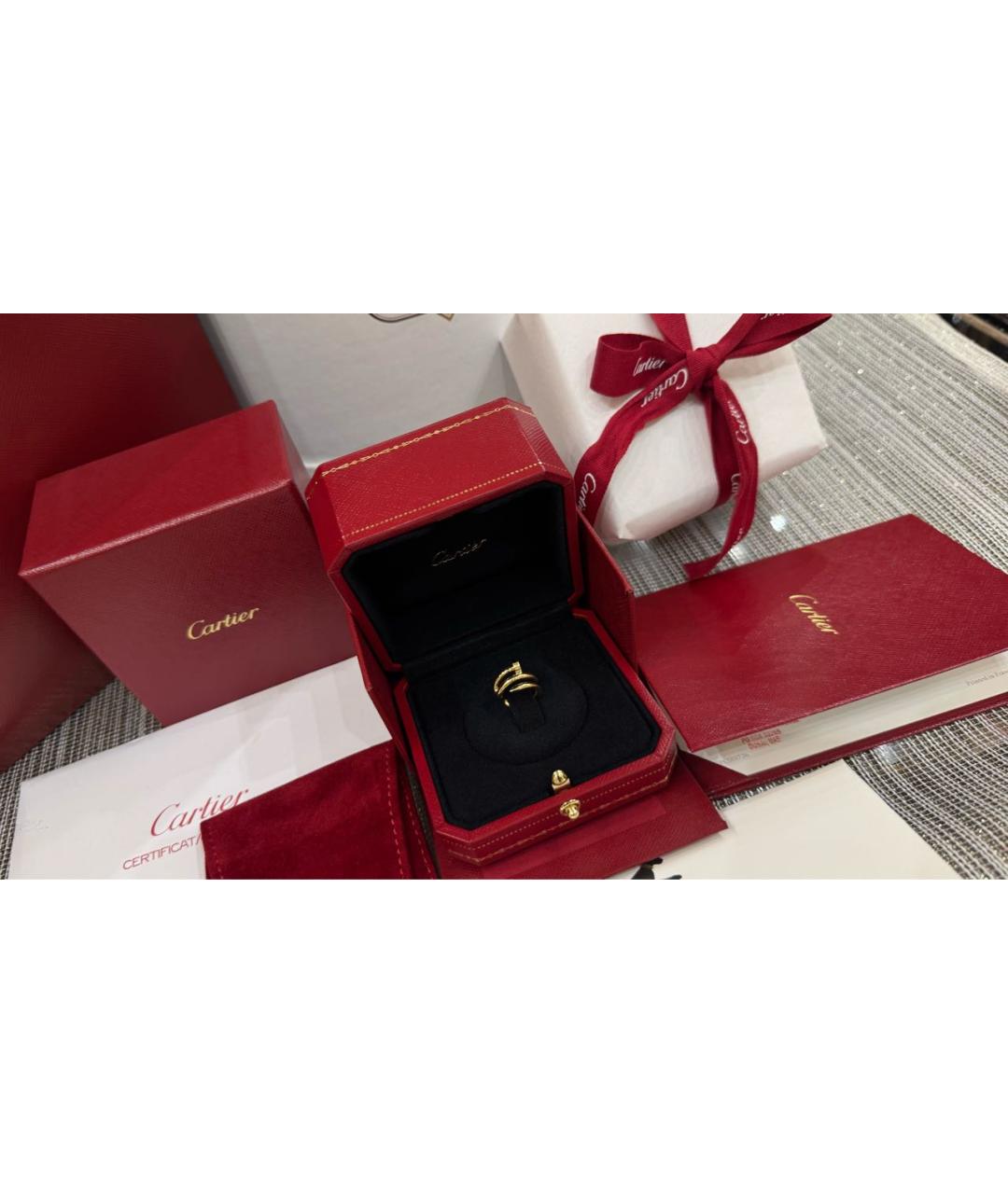 CARTIER Золотые серьги из желтого золота, фото 2