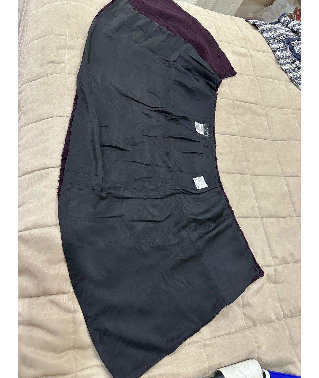 CHANEL Мульти твидовая юбка мини, фото 7