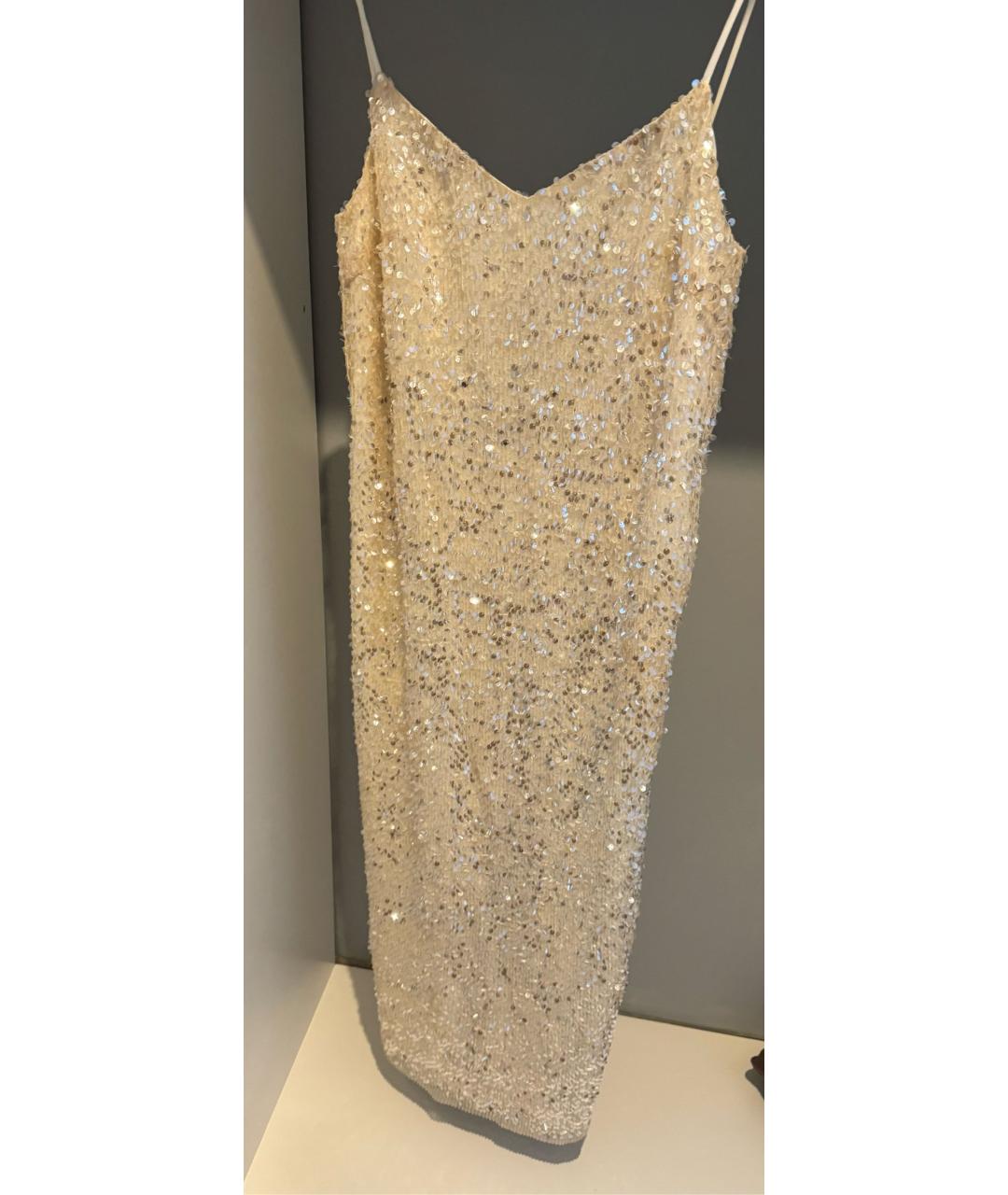 12 STOREEZ Золотое коктейльное платье, фото 5