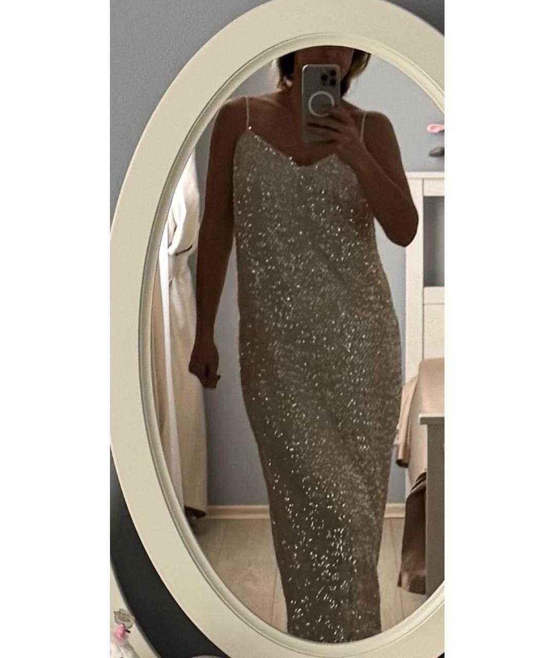 12 STOREEZ Золотое коктейльное платье, фото 3