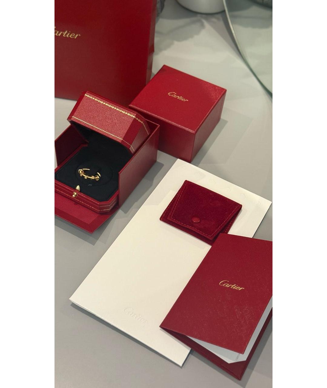 CARTIER Желтое кольцо из желтого золота, фото 2