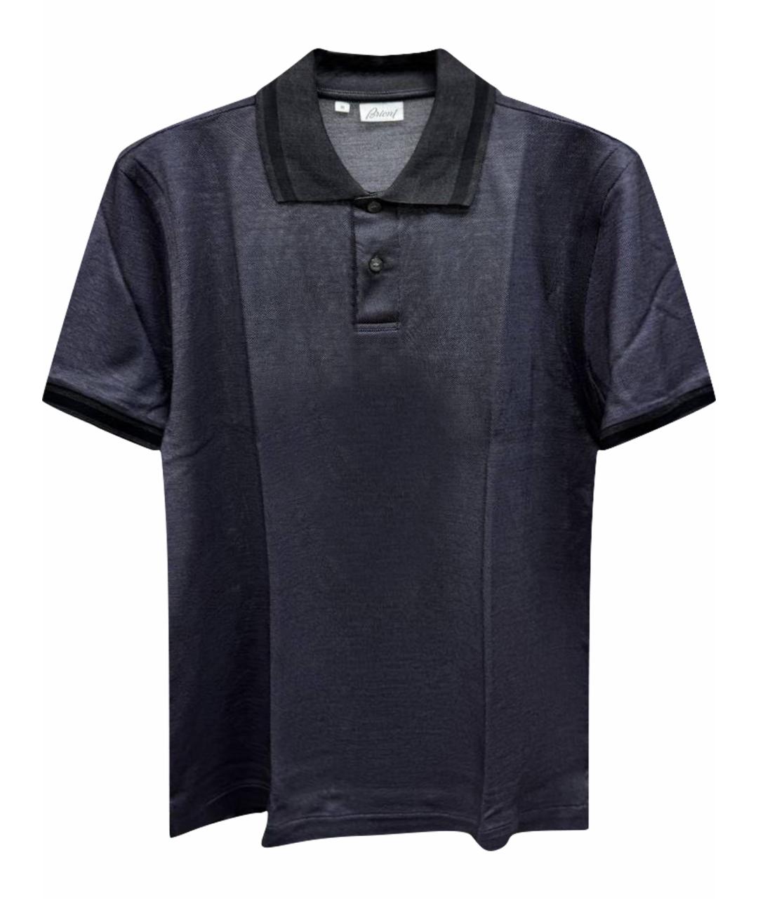 BRIONI Хлопковое поло с коротким рукавом, фото 1