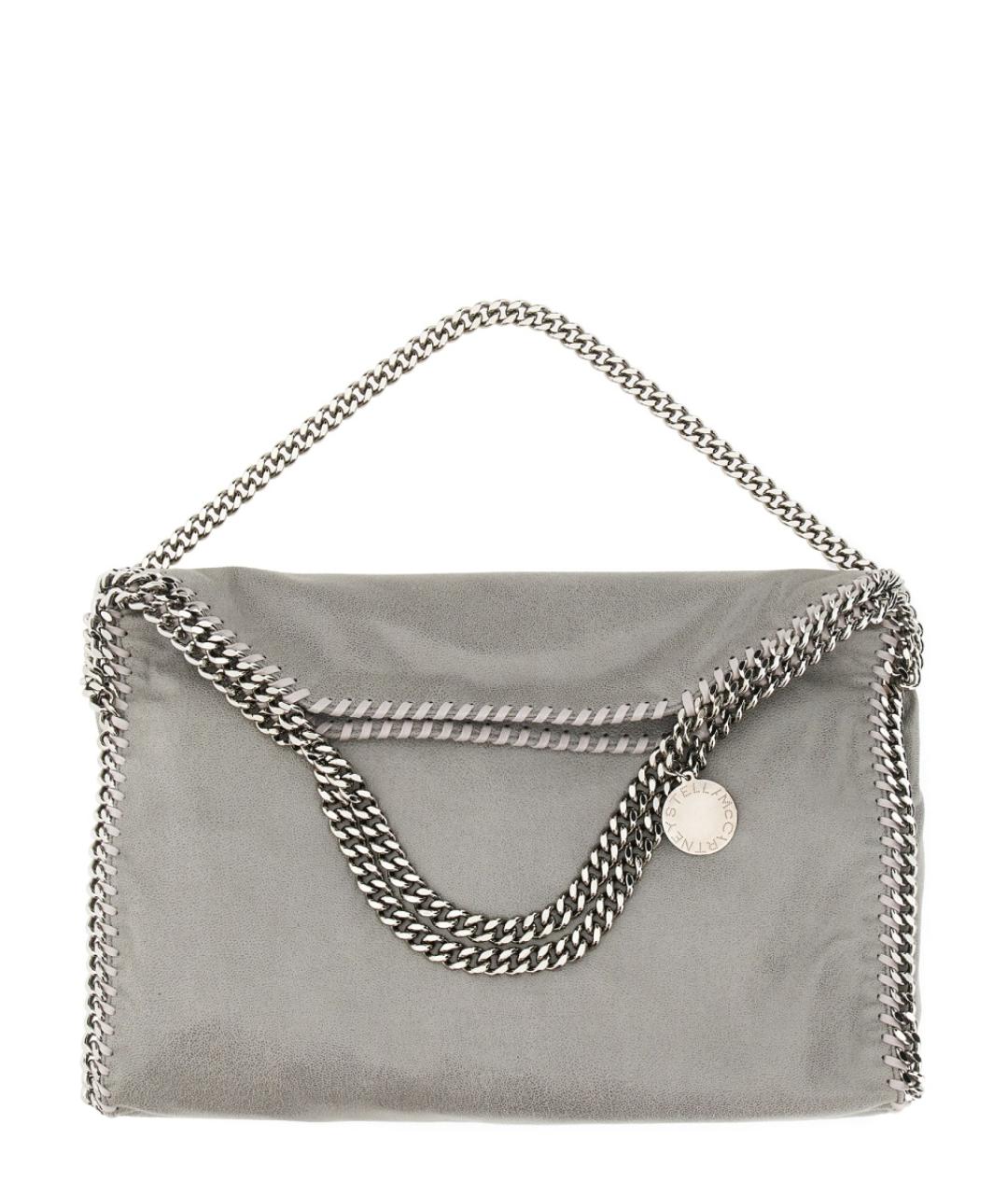 STELLA MCCARTNEY Серая сумка тоут из искусственной кожи, фото 9