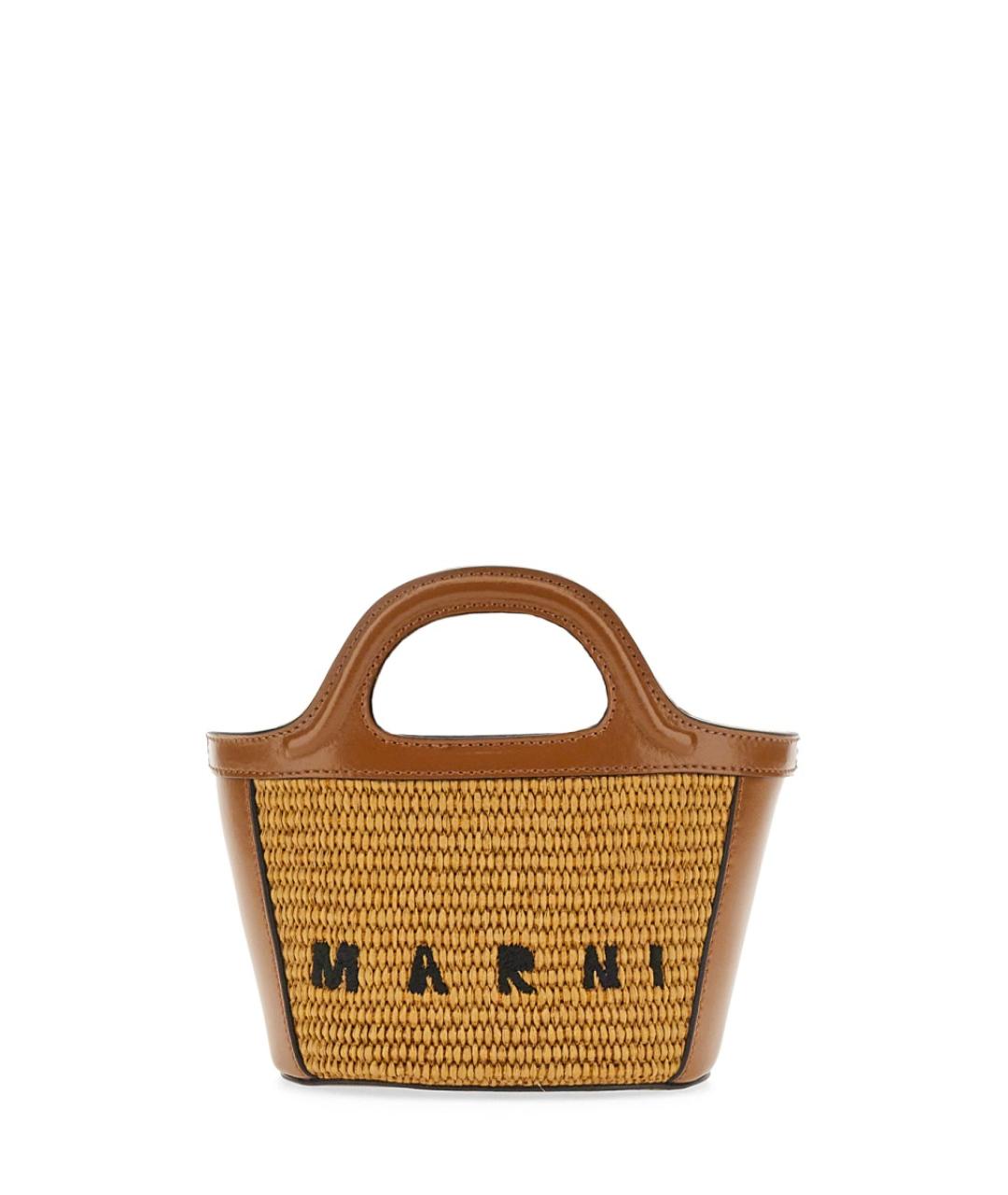 MARNI Мульти хлопковая сумка с короткими ручками, фото 1