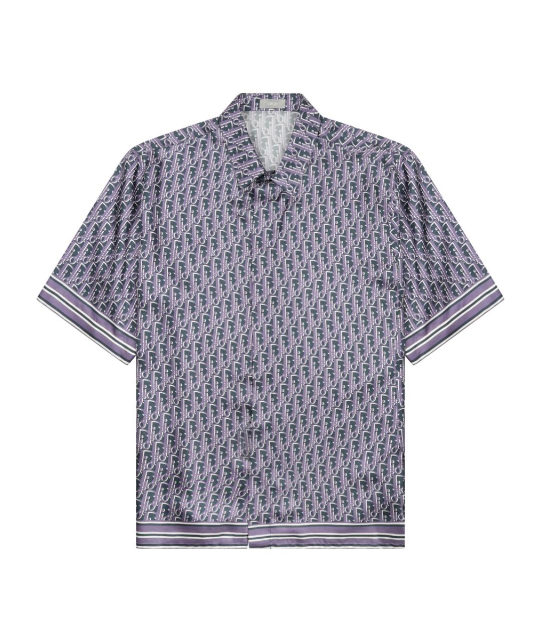 CHRISTIAN DIOR Мульти шелковая кэжуал рубашка, фото 1