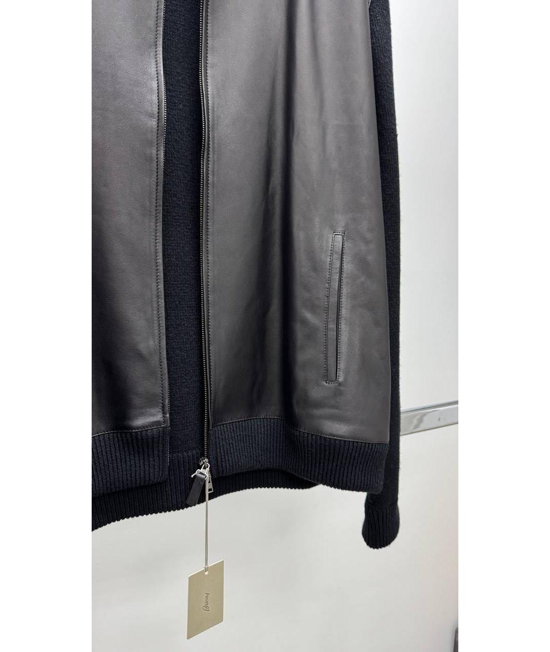 BRIONI Черная шерстяная куртка, фото 5