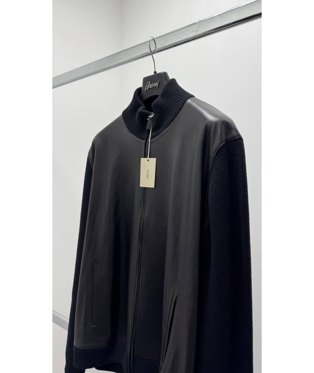 BRIONI Черная шерстяная куртка, фото 2