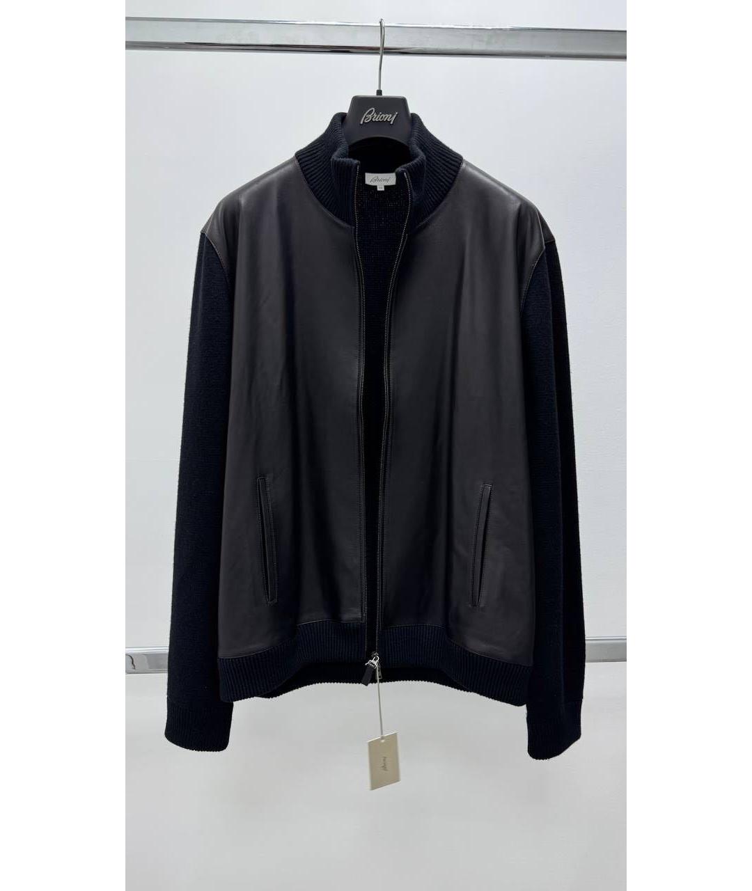 BRIONI Черная шерстяная куртка, фото 3