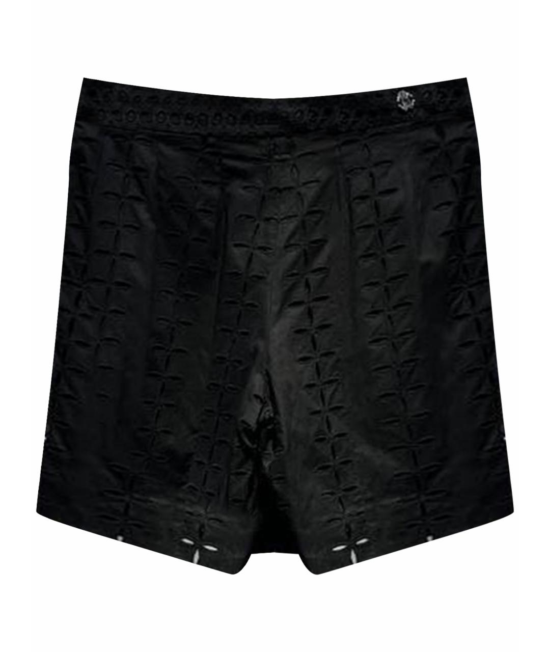 ROBERTO CAVALLI Черные хлопковые шорты, фото 1
