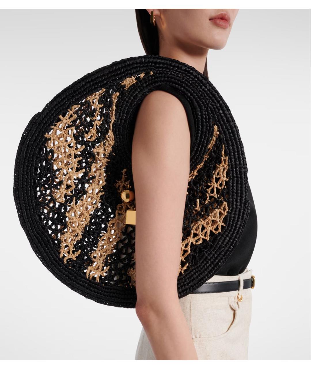 JACQUEMUS Мульти пелетеная сумка с короткими ручками, фото 2