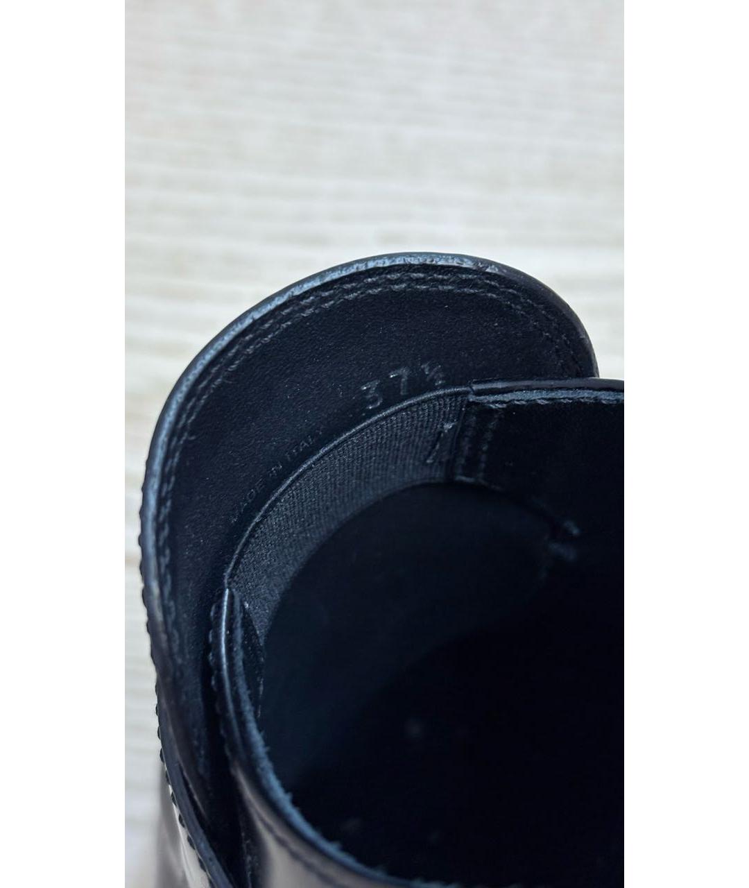 PRADA Черные кожаные лоферы, фото 5
