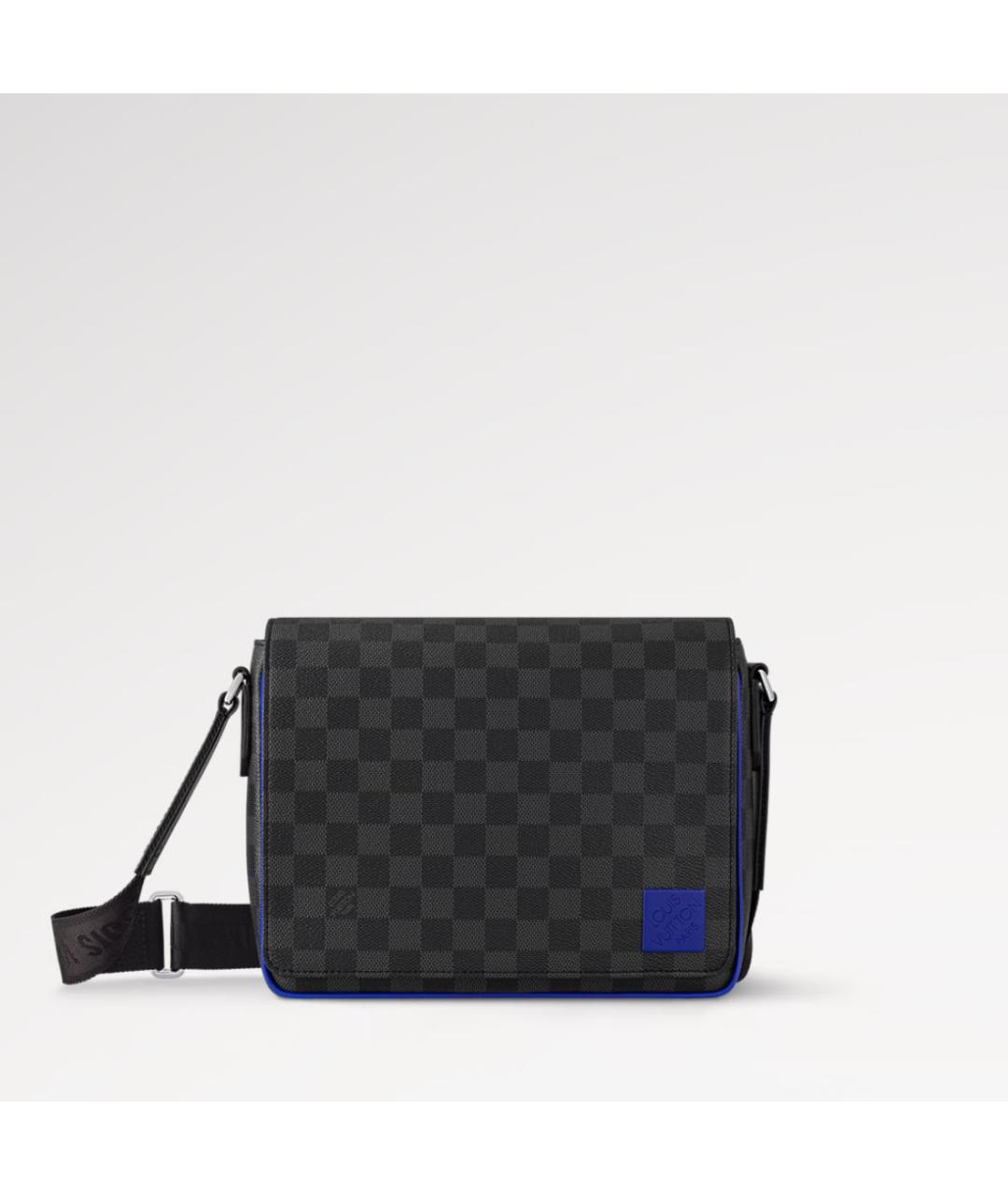 LOUIS VUITTON Черная сумка на плечо, фото 4