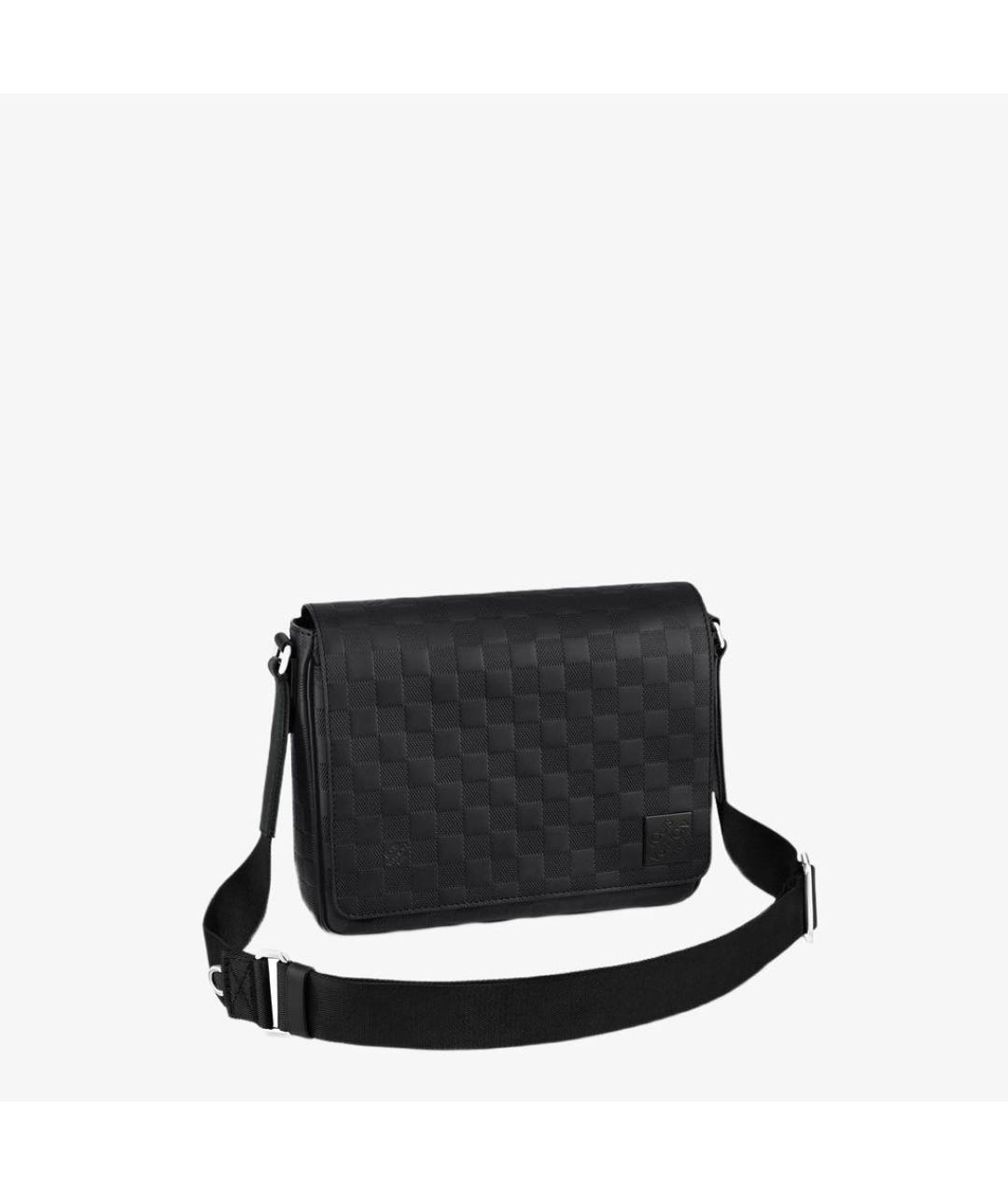 LOUIS VUITTON Черная сумка на плечо, фото 4