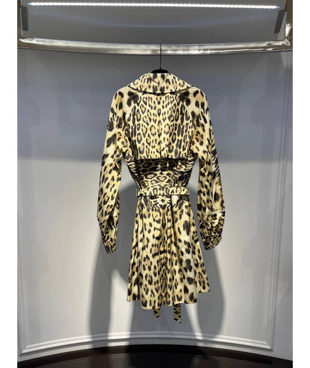 ROBERTO CAVALLI Мульти полиамидовый тренч/плащ, фото 3