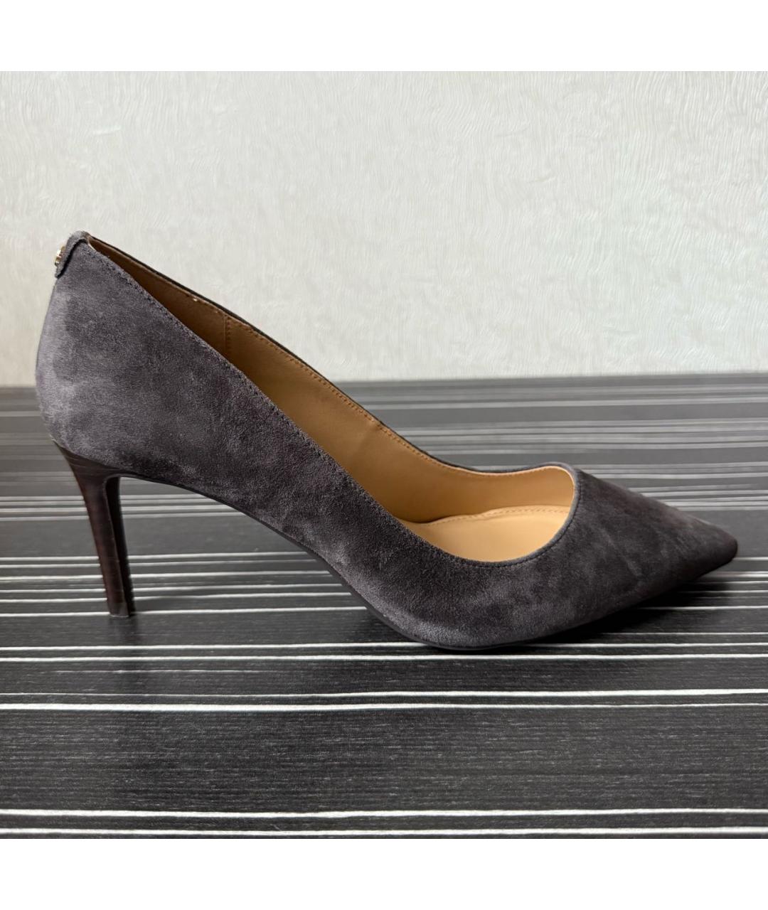 MICHAEL KORS Серые замшевые туфли, фото 9