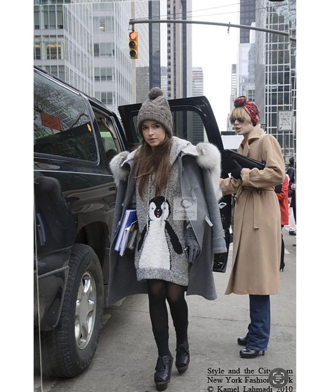 CHANEL Серый шелковый джемпер / свитер, фото 4