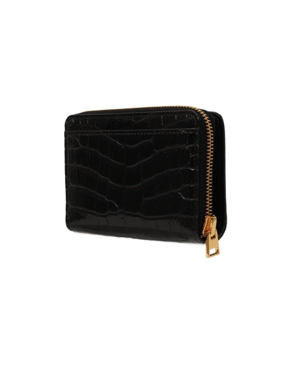 TOM FORD Черный кожаный кошелек, фото 2