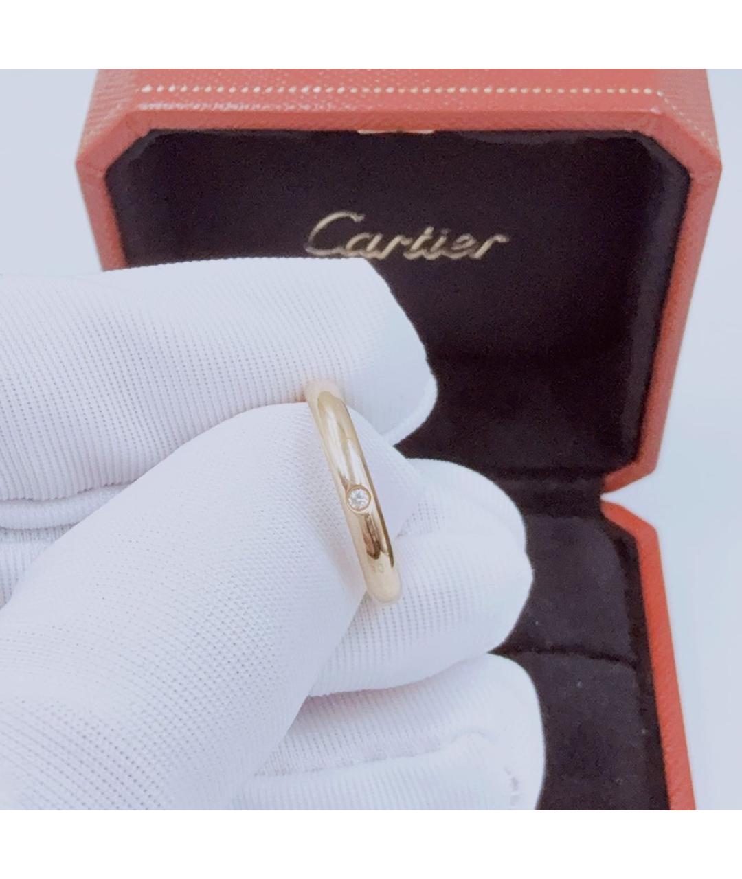 CARTIER Желтое кольцо из желтого золота, фото 3