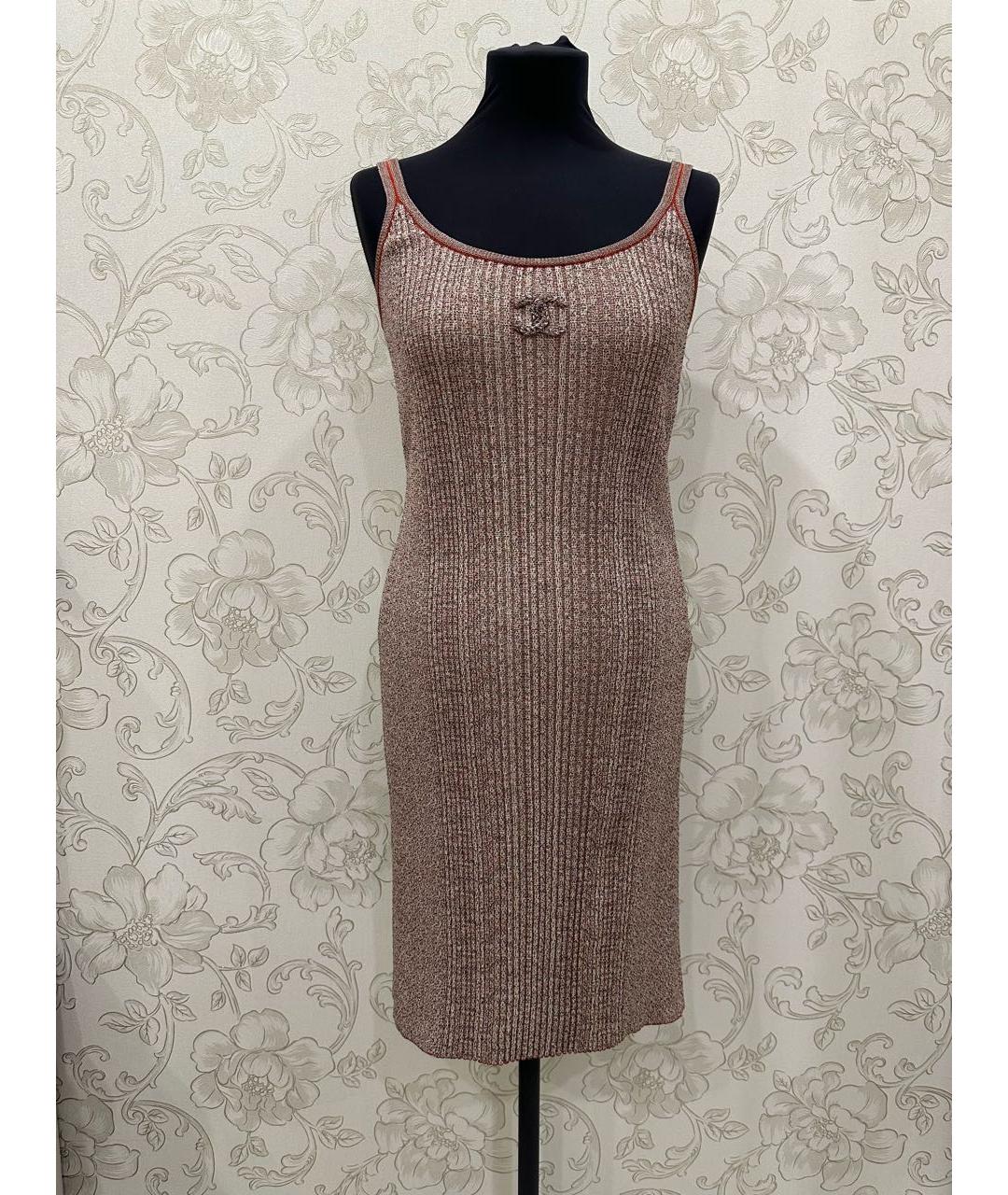 CHANEL Мульти повседневное платье, фото 9