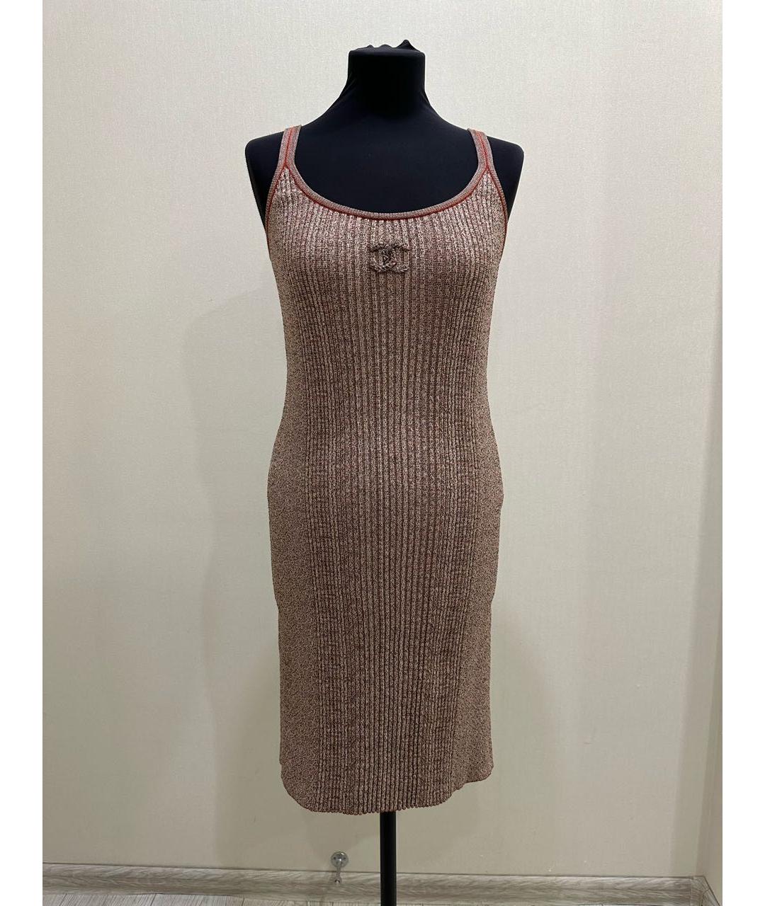 CHANEL Мульти повседневное платье, фото 6