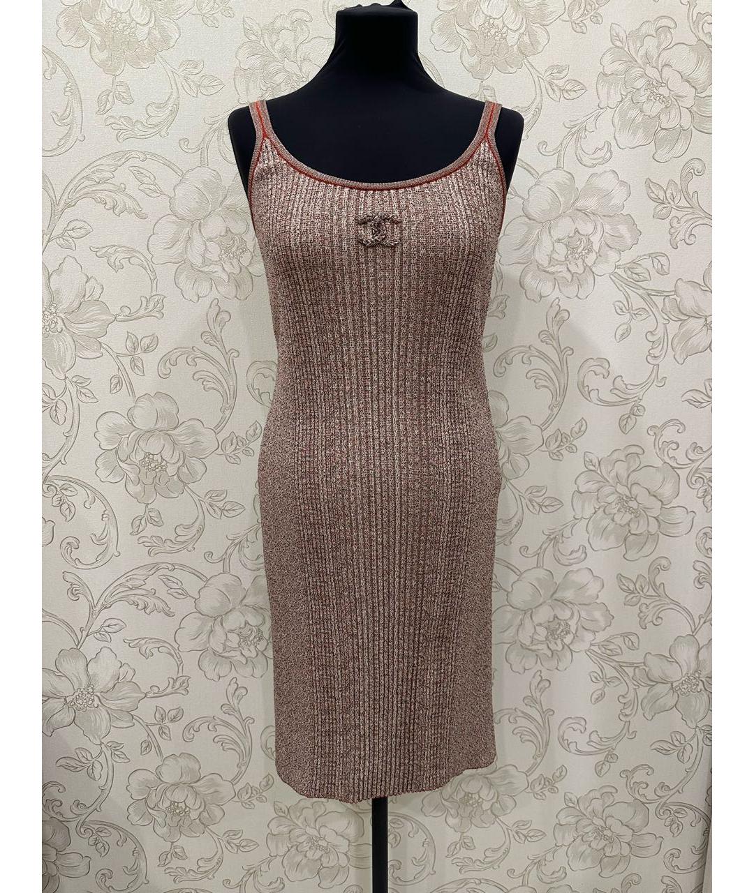 CHANEL Мульти повседневное платье, фото 2