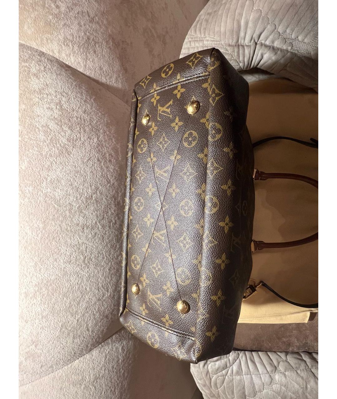 LOUIS VUITTON Коричневая сумка тоут, фото 8
