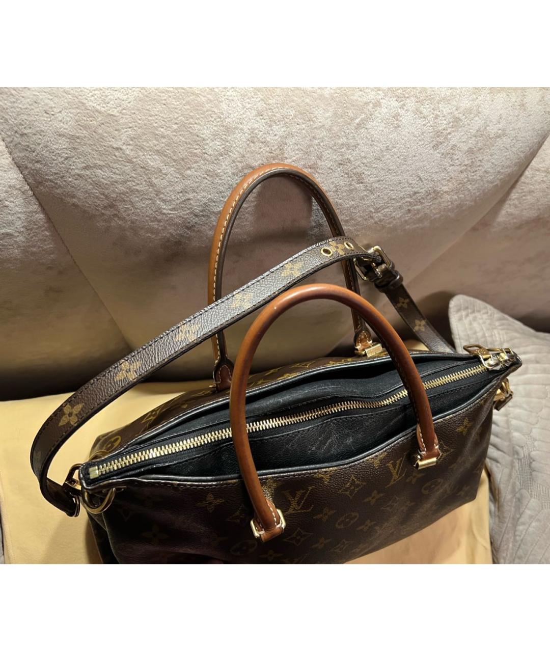 LOUIS VUITTON Коричневая сумка тоут, фото 2