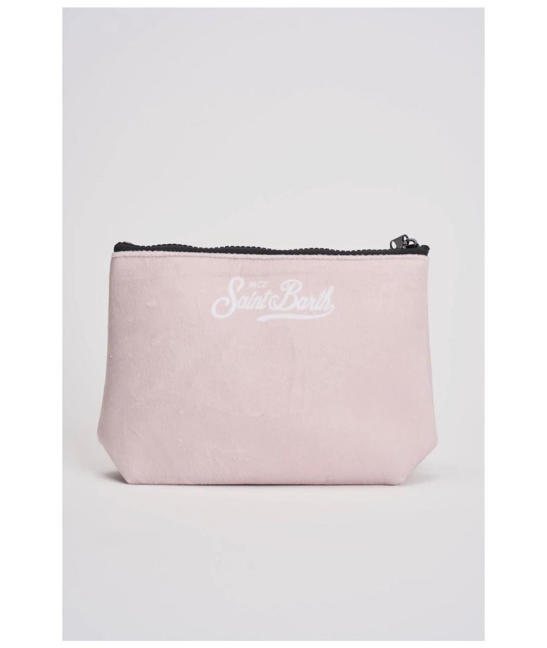 MC2 SAINT BARTH Бежевая тканевая косметичка, фото 3