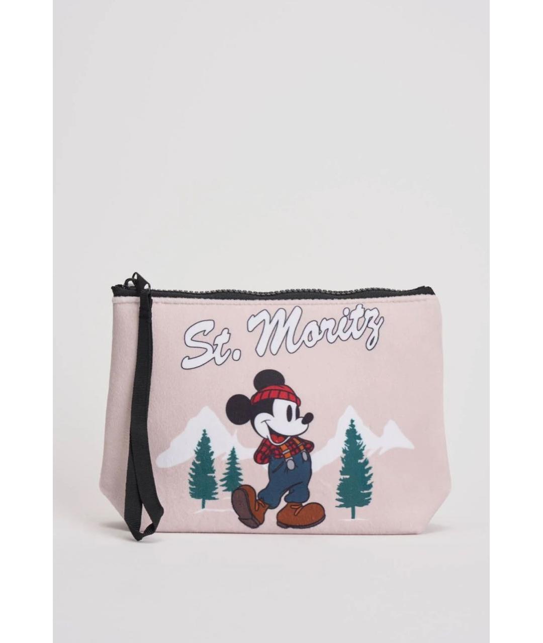 MC2 SAINT BARTH Бежевая тканевая косметичка, фото 4