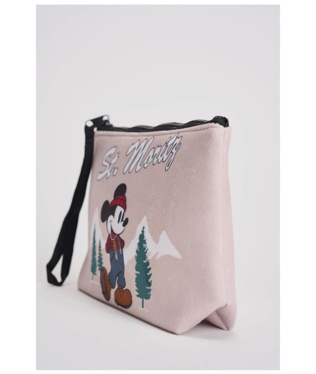 MC2 SAINT BARTH Бежевая тканевая косметичка, фото 2