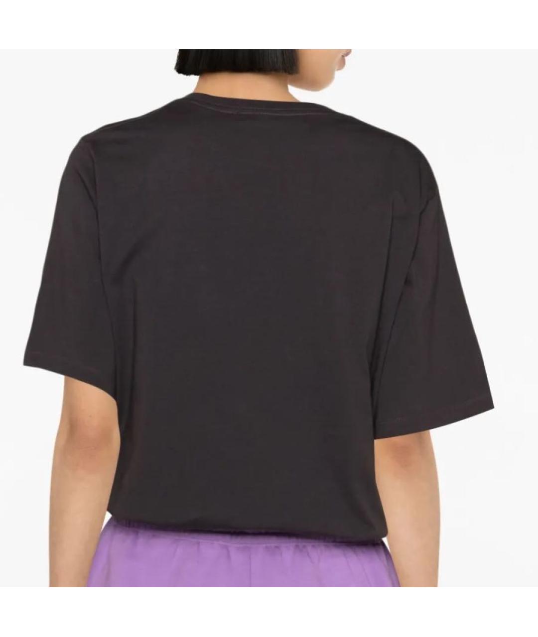 ROTATE Серая хлопковая футболка, фото 2