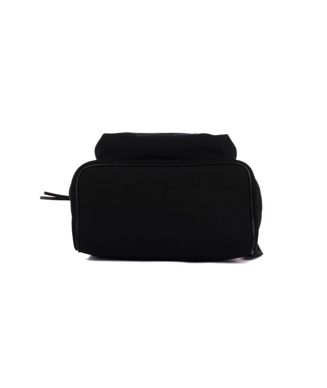 SAINT LAURENT Черный тканевый рюкзак, фото 6