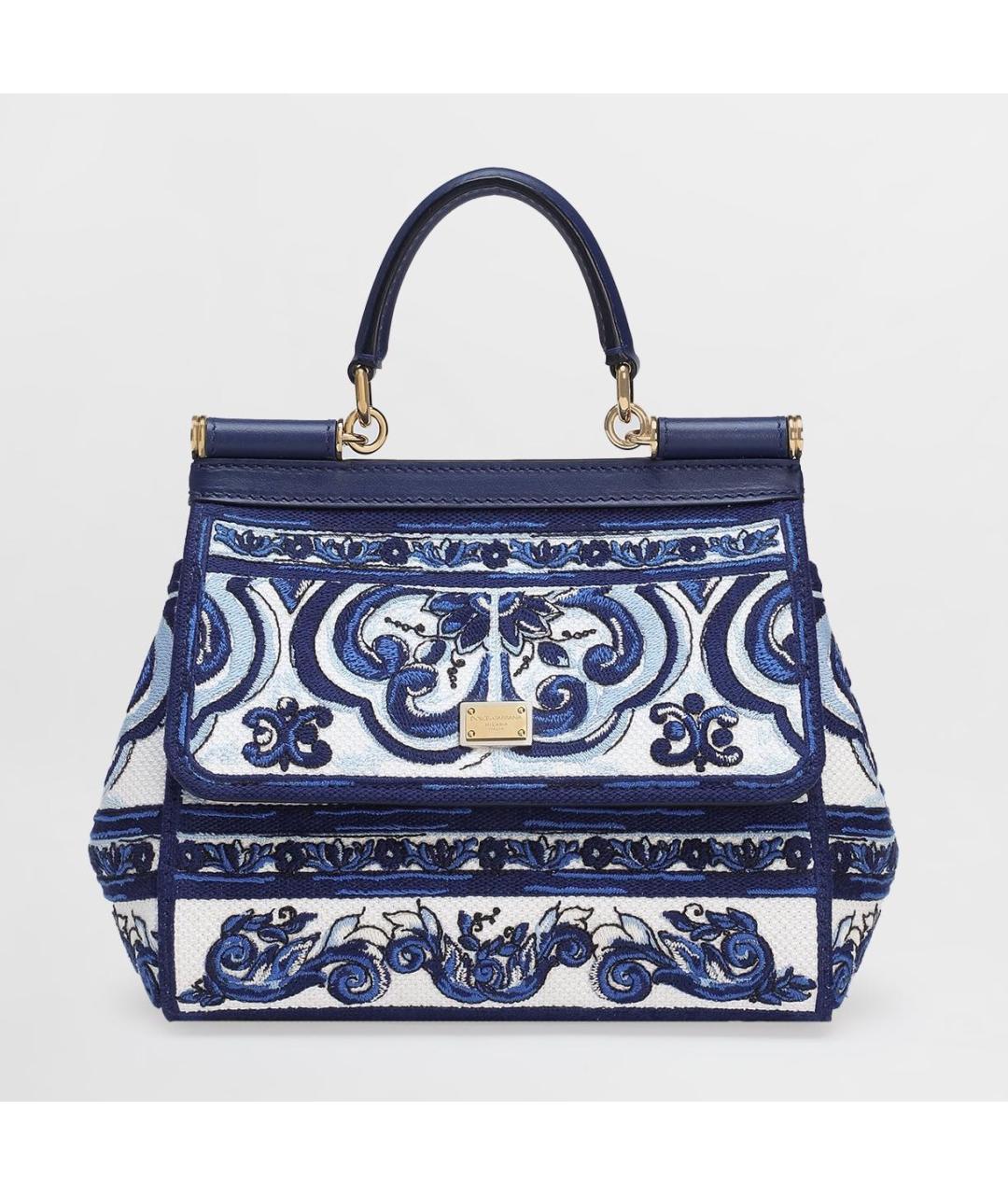 DOLCE&GABBANA Мульти кожаная сумка с короткими ручками, фото 9