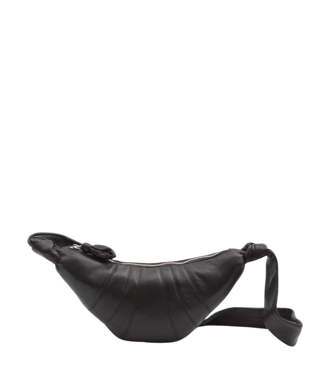 LEMAIRE Коричневая кожаная сумка через плечо, фото 1