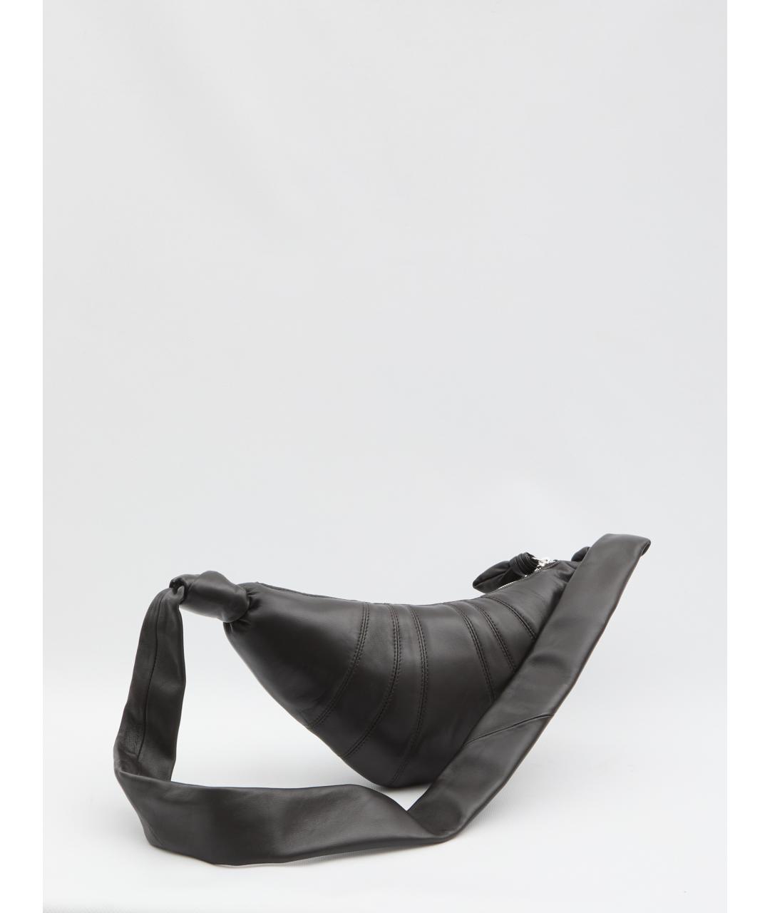 LEMAIRE Коричневая кожаная сумка через плечо, фото 2