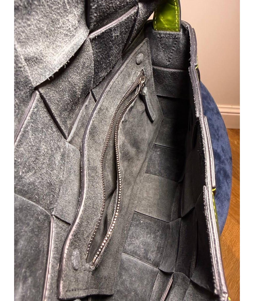 BOTTEGA VENETA Зеленая сумка через плечо, фото 6