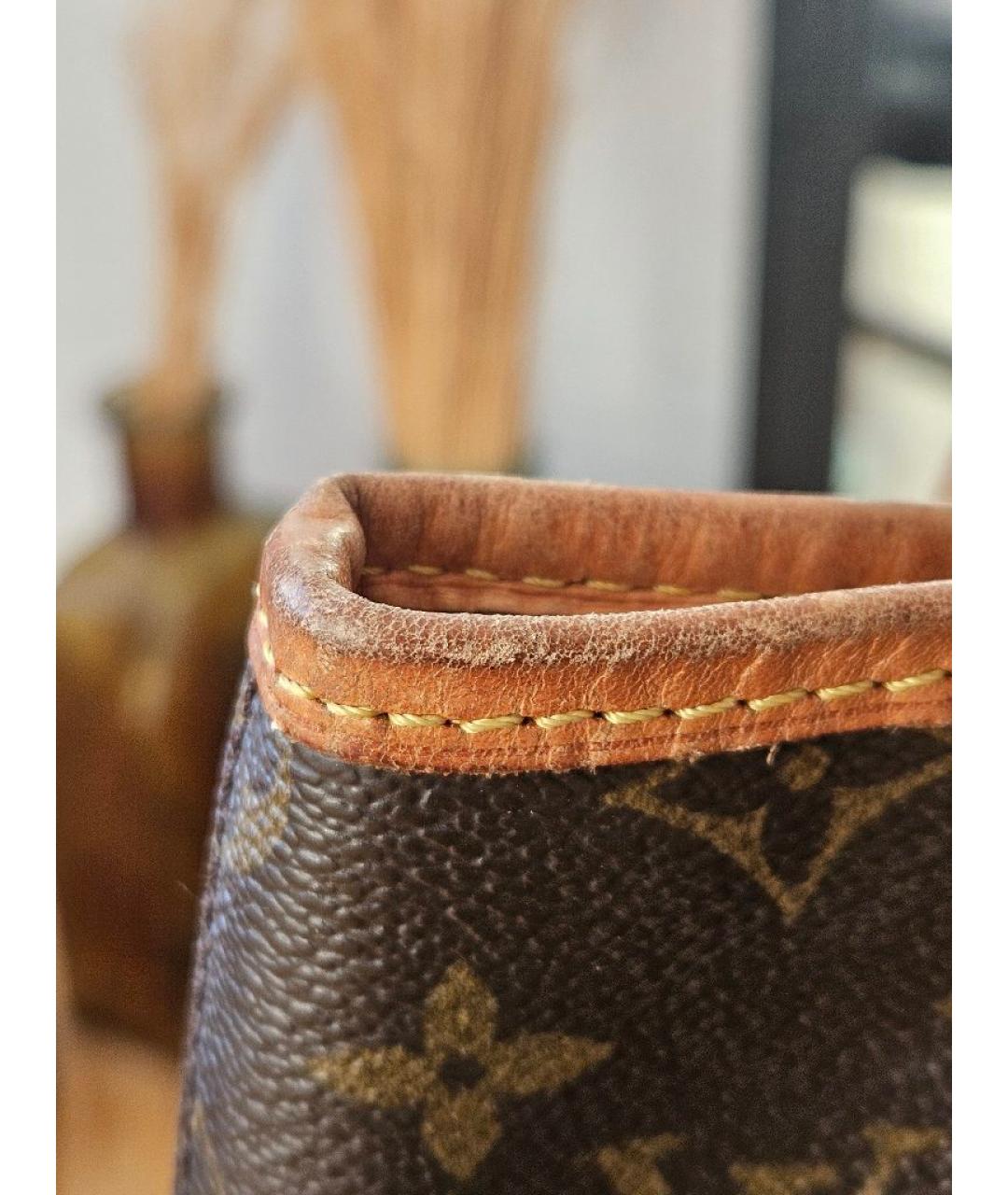 LOUIS VUITTON Коричневая сумка тоут, фото 6