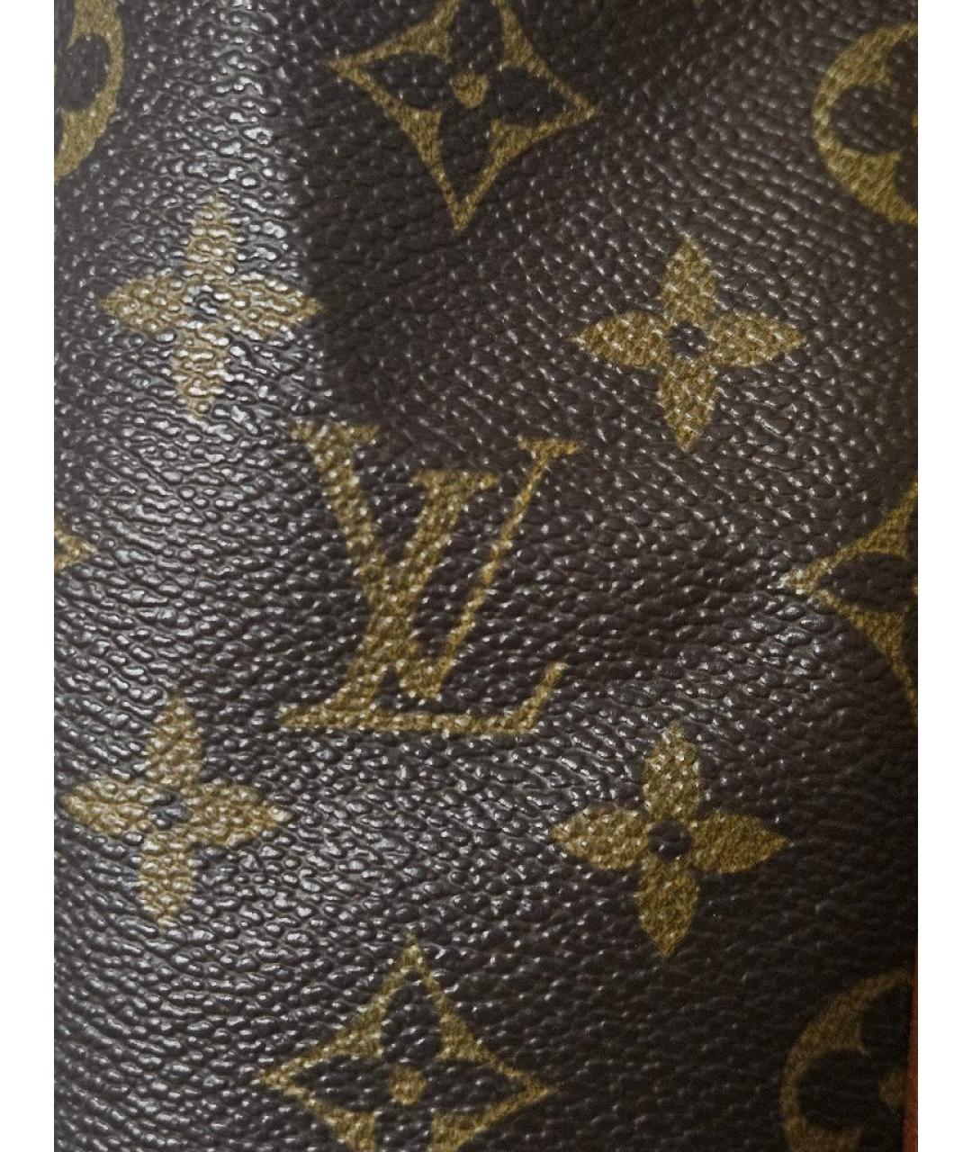 LOUIS VUITTON Коричневая сумка тоут, фото 8