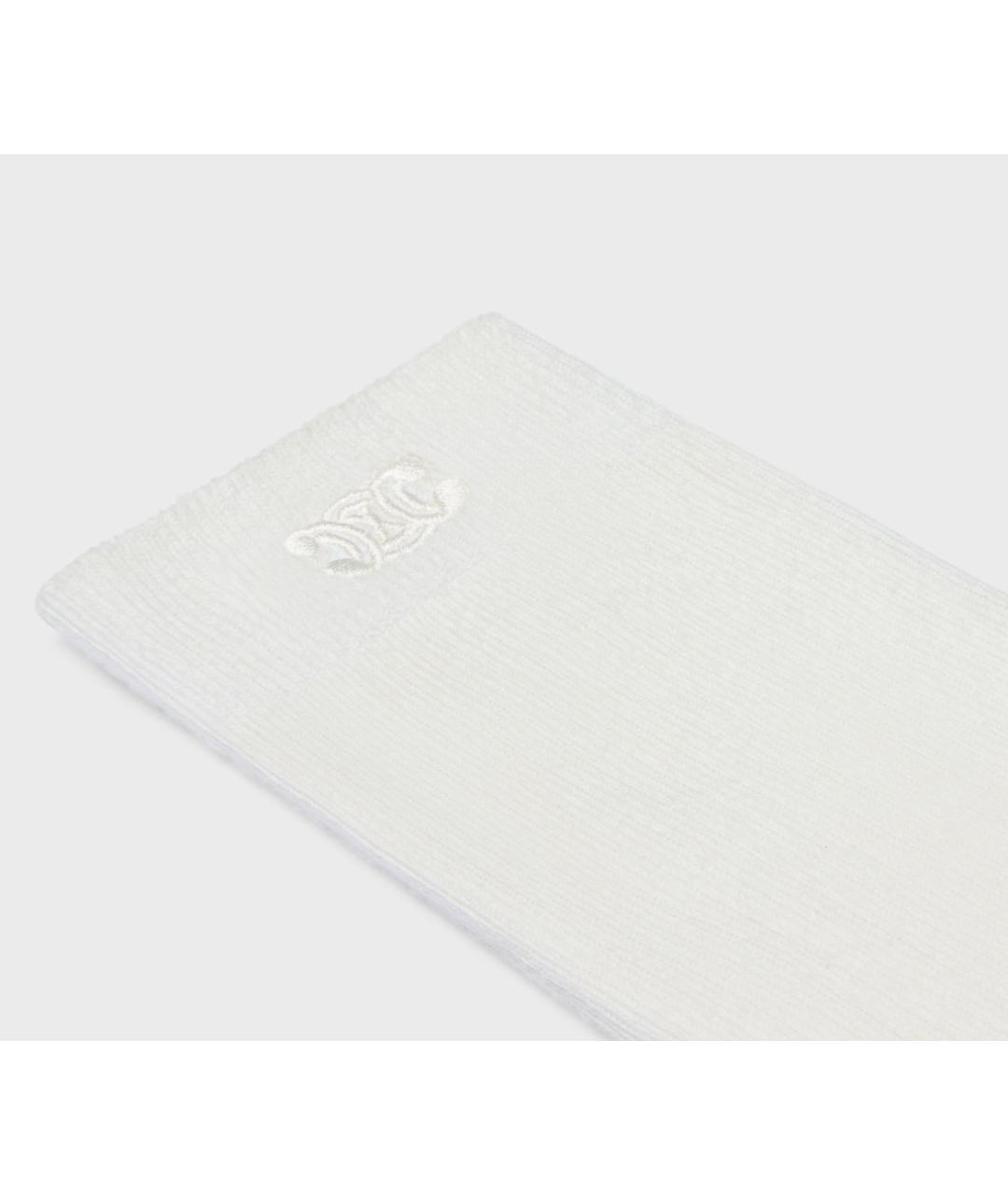 CELINE Белые носки, чулки и колготы, фото 2