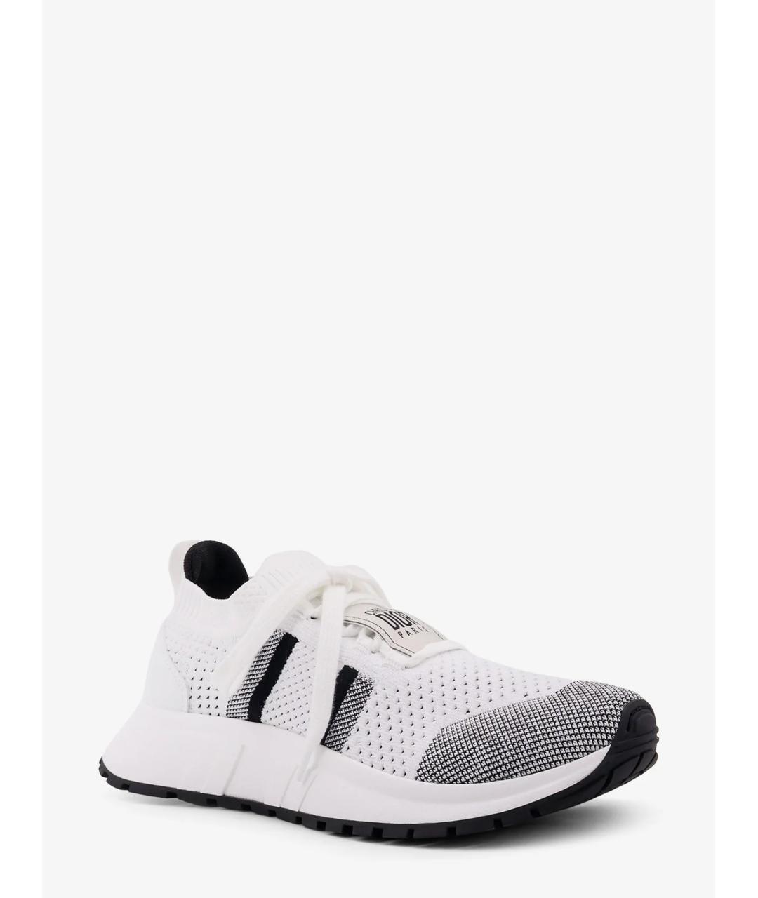 CHRISTIAN DIOR Белые текстильные кроссовки, фото 2