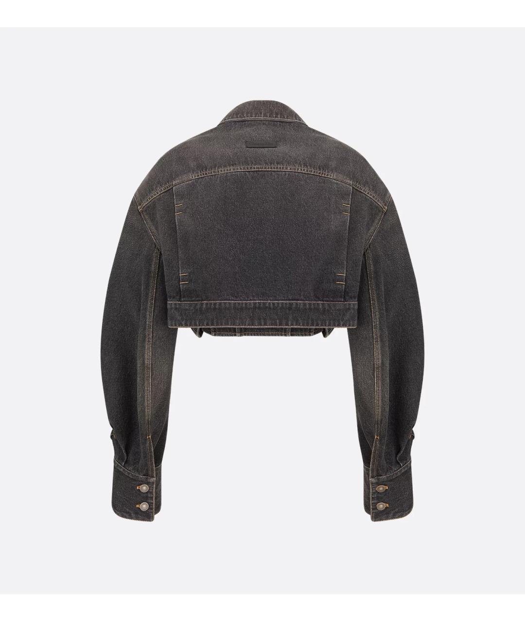 CHRISTIAN DIOR Серая деним куртка, фото 2