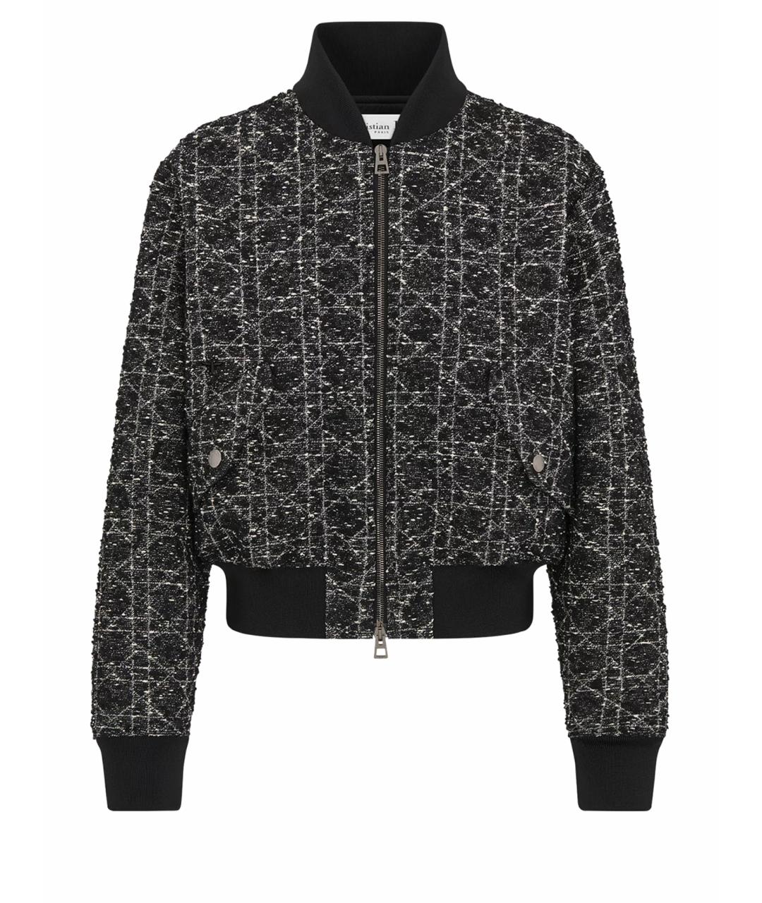 CHRISTIAN DIOR Черная хлопковая куртка, фото 1